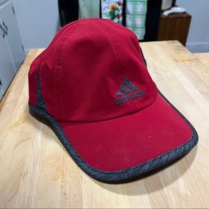 Adidas Superlite Hat Red Adjustable